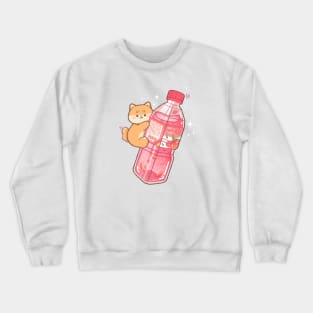 Capilco Apple Plum Shiba Crewneck Sweatshirt